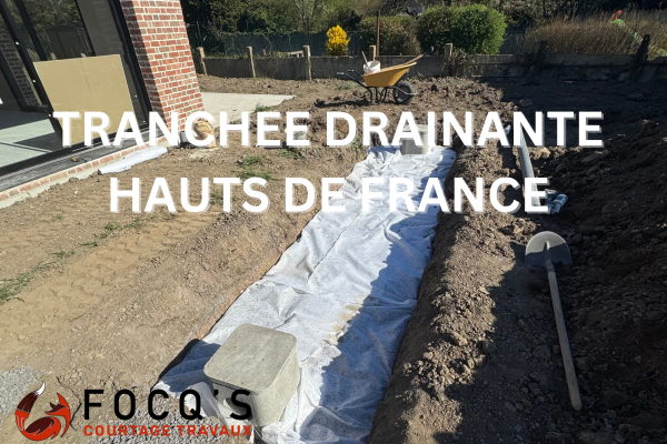 tranchée drainante bethune tranchée drainante bethune